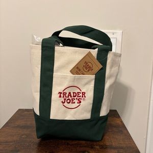 Trader Joe’s Mini Canvas Tote - Green